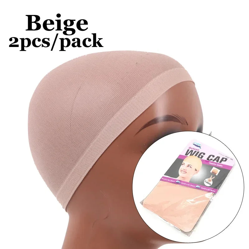Wig Cap Set with Hair Net and Compression Cap