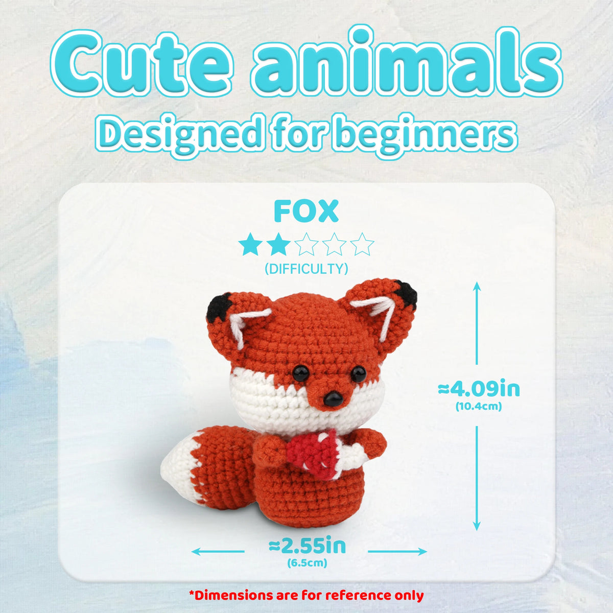 Beginner Animal Crochet Kit — Frog, Chick & Penguin Amigurumi Set