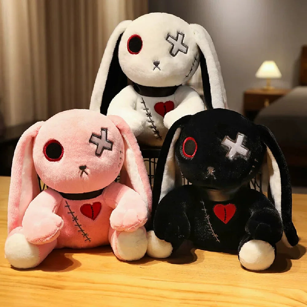 Gothic Horror Bunny Plush Toy
