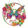 DIY Diamond Art Dragonfly & Butterfly Acrylic Door Hanging Ornament with Chain