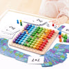 Wooden Multiplication Table Math Learning Toy for Kids