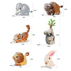 3D Paper Animal Puzzle Craft Kit – Lion, Tiger & Rabbit