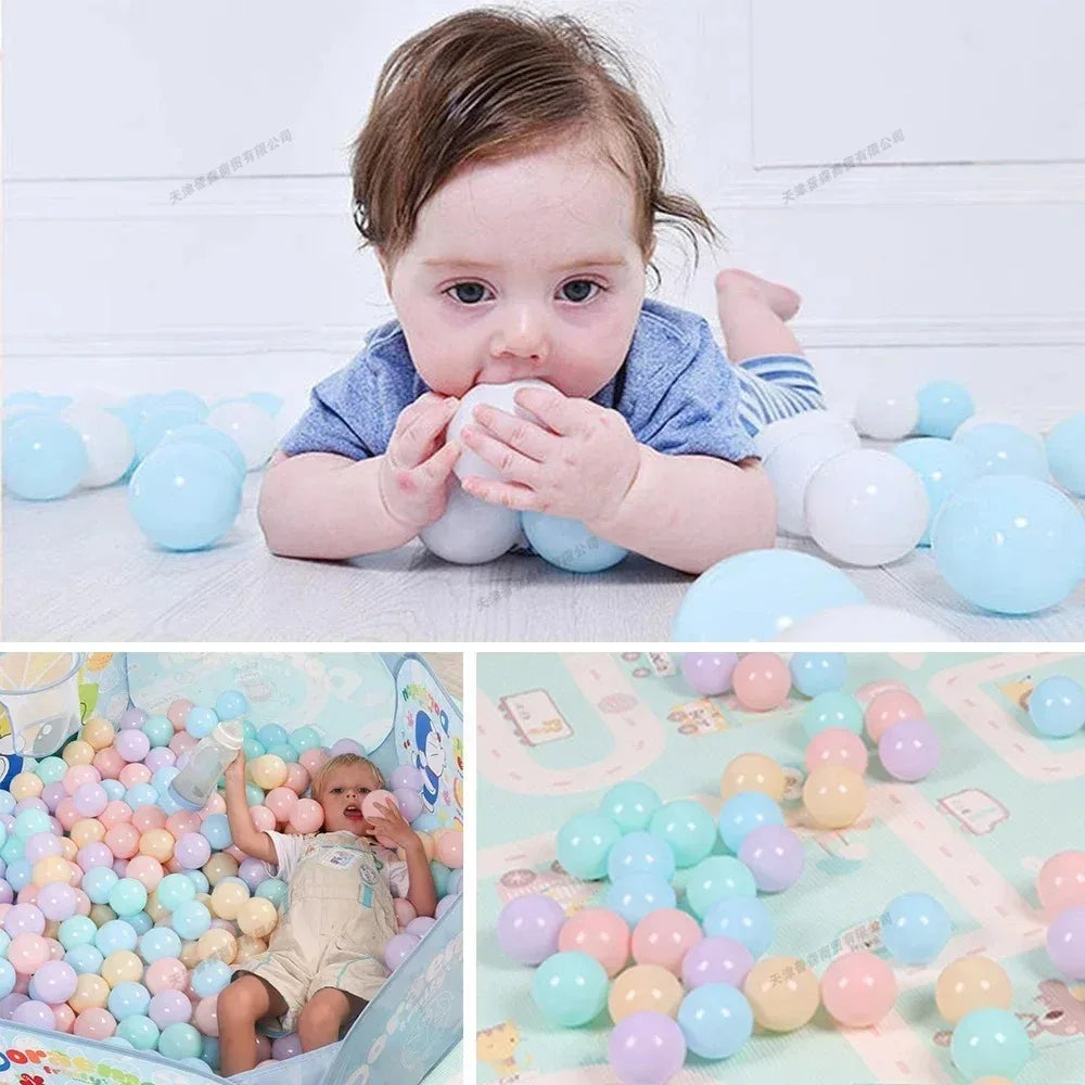 Colorful Soft Play Balls for Ball Pits & Sensory Fun (100-Pack)