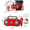 Kids Karaoke Machine with Microphone and Light Effects