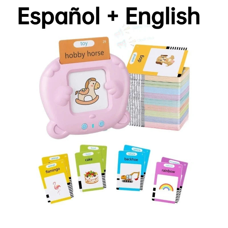 Dinosaur Talking Flash Card Reader with 224 Words & Sound Effects