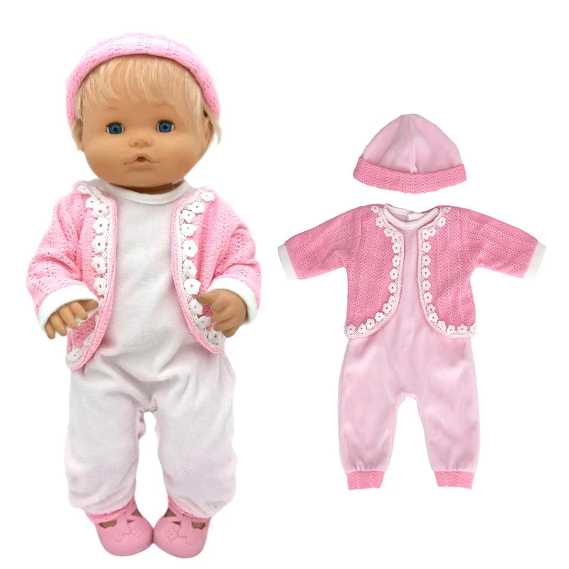 Adorable Romper Outfit Set for 16-Inch Dolls