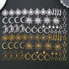 Celestial Charm Assortment – Vintage Silver Stars, Moons & Suns for Jewelry Making