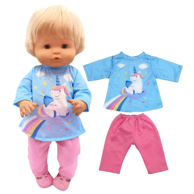 Adorable Romper Outfit Set for 16-Inch Dolls