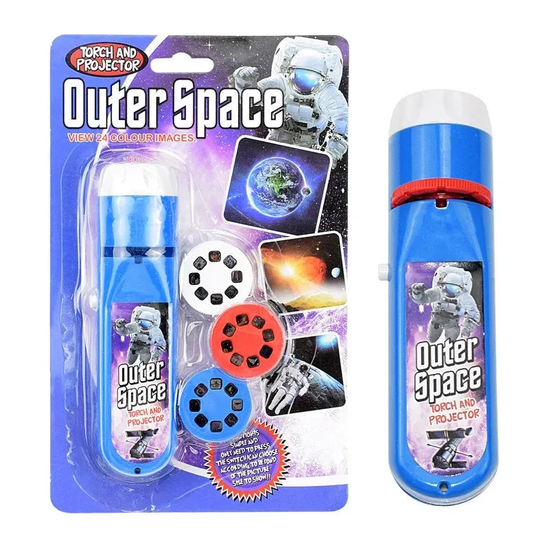 Kids' Story Projector Flashlight with Educational Patterns