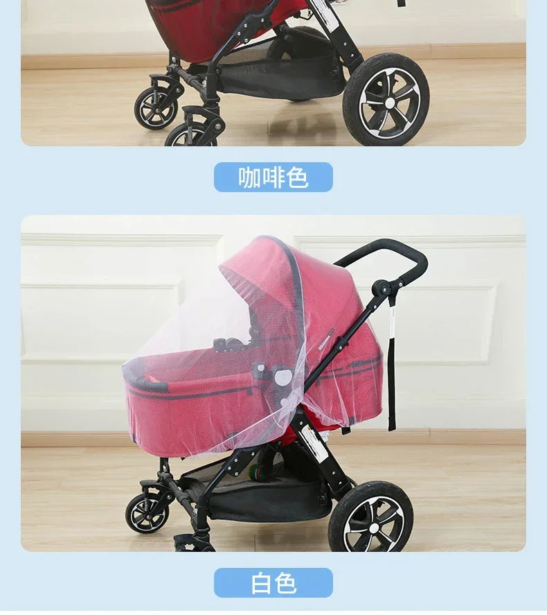 Universal Mosquito Net Cover for Baby Stroller and Crib