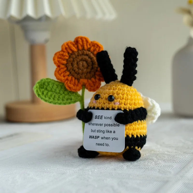 Crochet Dumpster Fire Decorative Doll