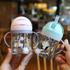 Baby Training Cup with Straw and Handles