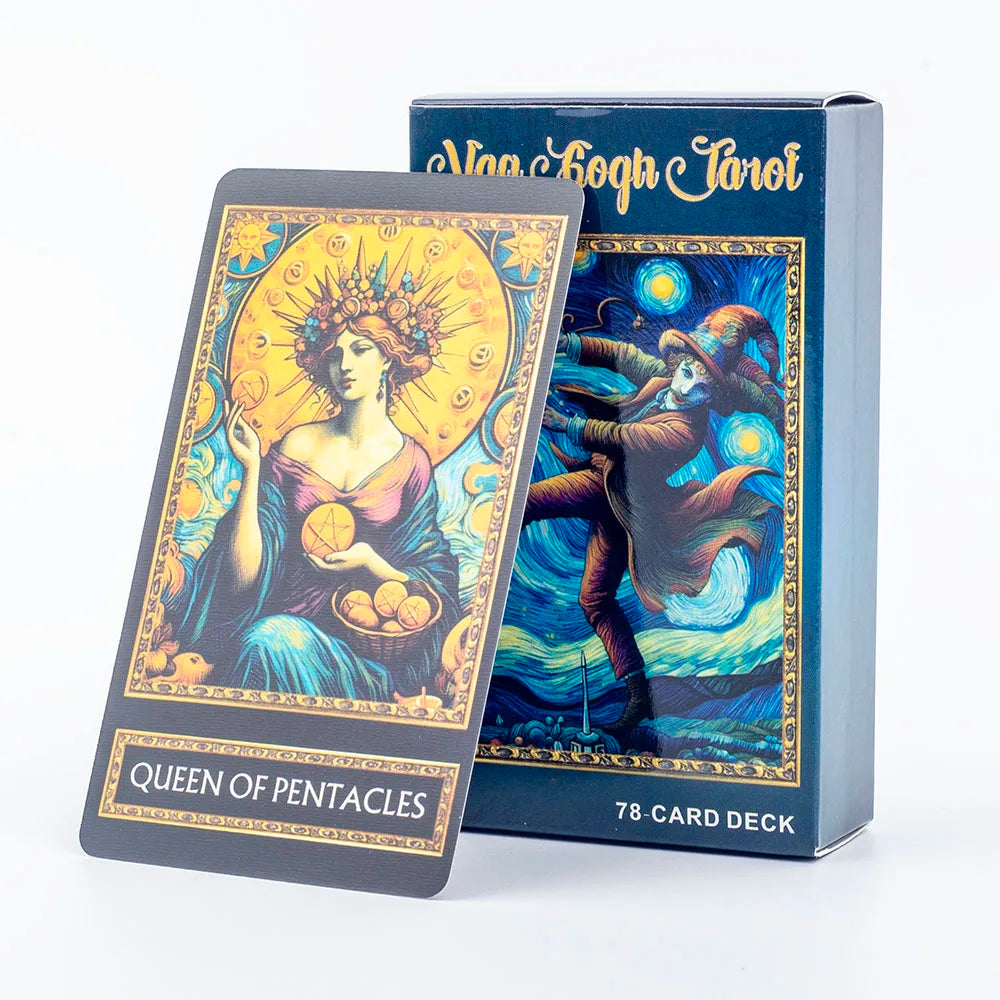 Van Gogh Tarot Card Deck – 78 Illustrated Cards for Divination & Reflection