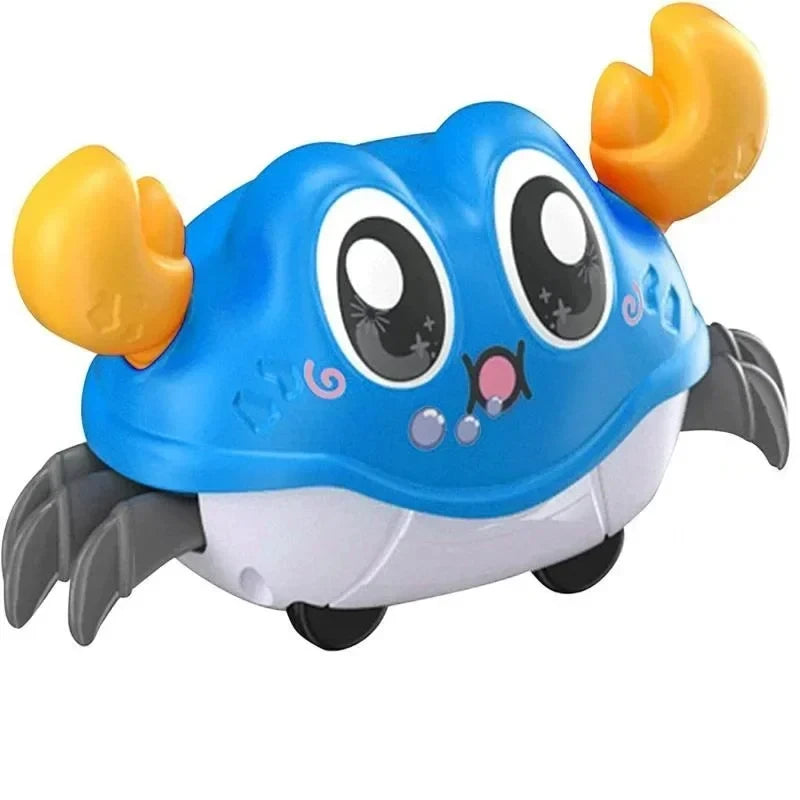 Crawling Crab Tummy Time Toy with Music and Motion