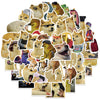 A collection of funny animal meme stickers featuring various dogs and cats on a white background.