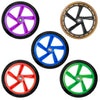 200mm PU Solid Scooter Wheels with ABEC-7 Bearings – Replacement for Razor & Adult Kick Scooters