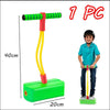 A balance stepping stone toy for kids showing the colorful yellow and red apparatus used for motor skills development.