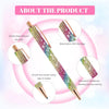 Crystal Rhinestone Ballpoint Pens (Set of 12, Assorted Colors)