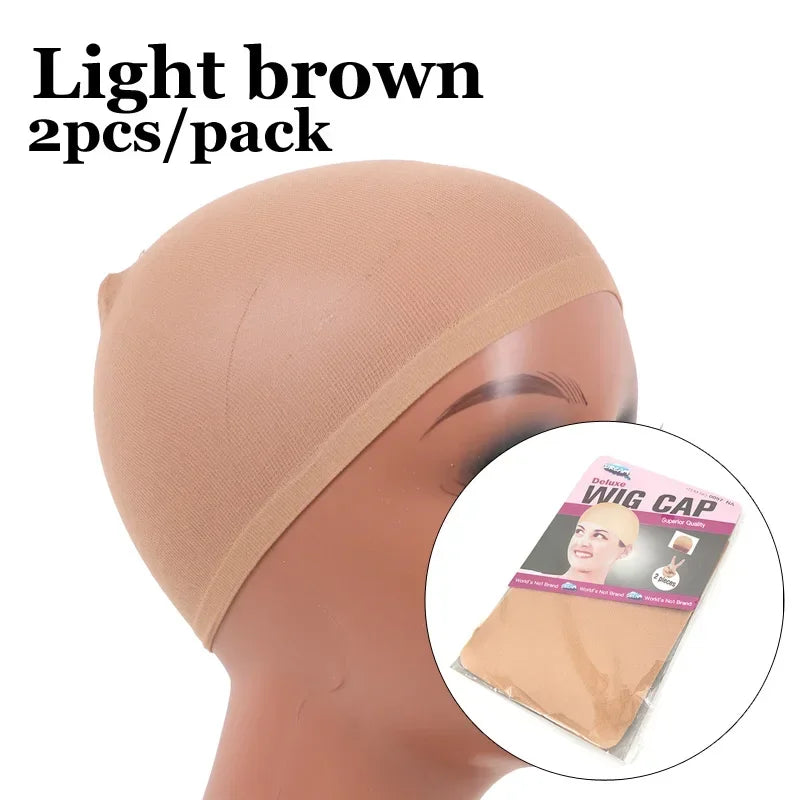 Wig Cap Set with Hair Net and Compression Cap