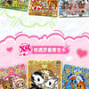 A collection of Tokidoki Unicorn Adventure Journey Series collectible cards featuring various characters and artwork.