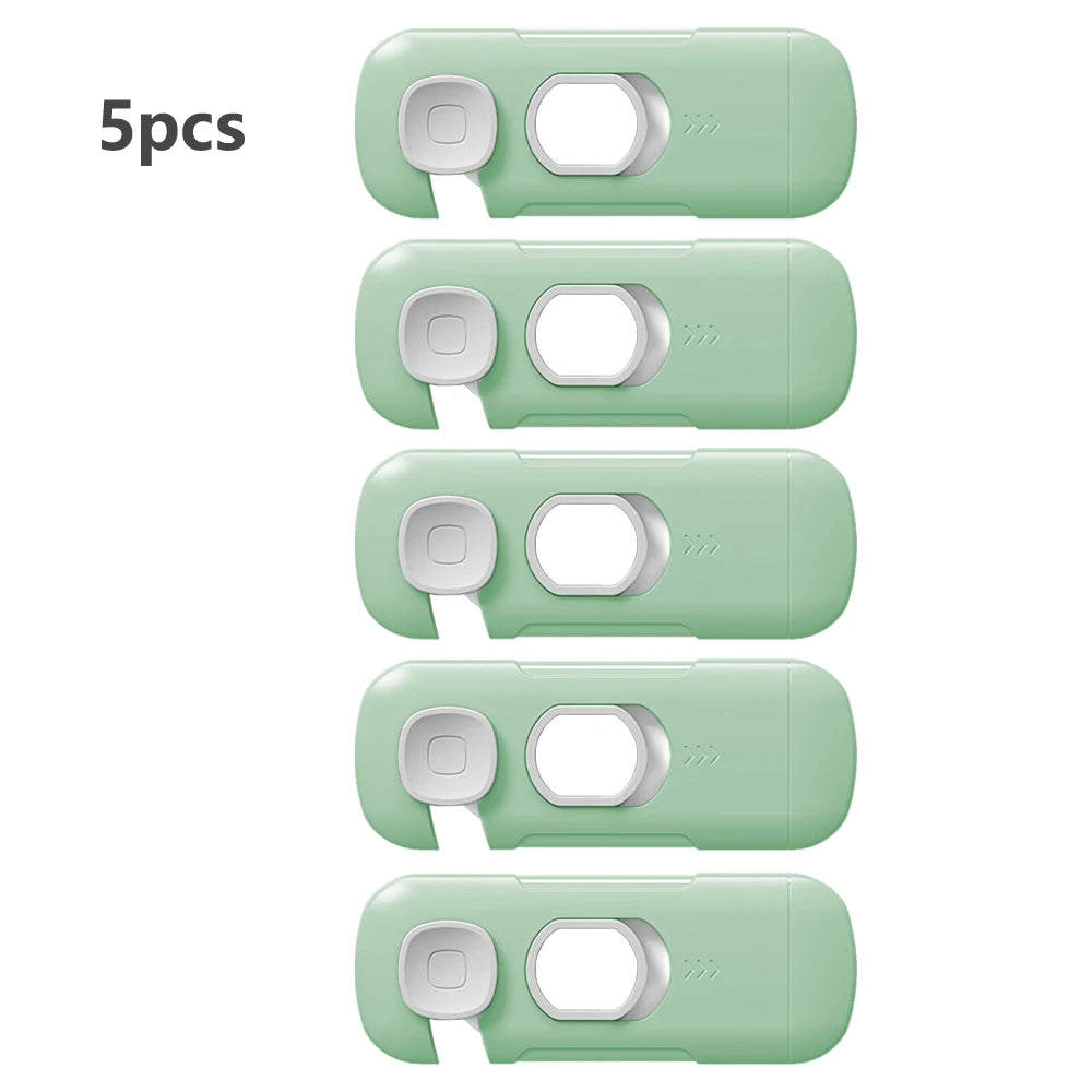 Child Safety Cabinet Locks with Strong Adhesive for Drawers, Fridges, and More