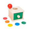 Wooden Montessori Object Permanence Toy for Toddlers