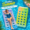 Oversized Inflatable Pool Lounger with Headrest