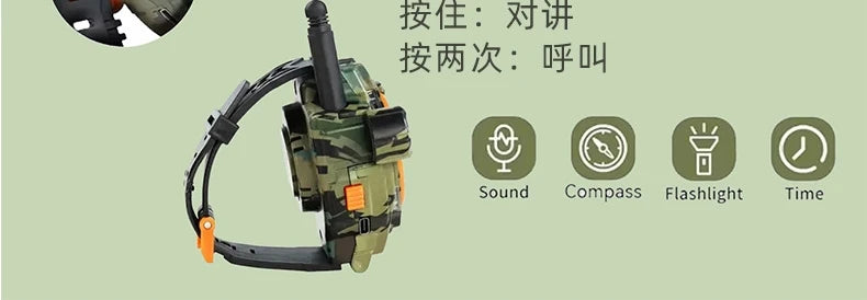Kids Walkie-Talkie Watch Toy with Two-Way Radio