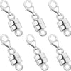 Magnetic Necklace Clasp Converter with Lobster Claw – 14K Gold & Silver Plated