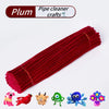 100-Piece Chenille Stem Pipe Cleaners for Crafts & Decor