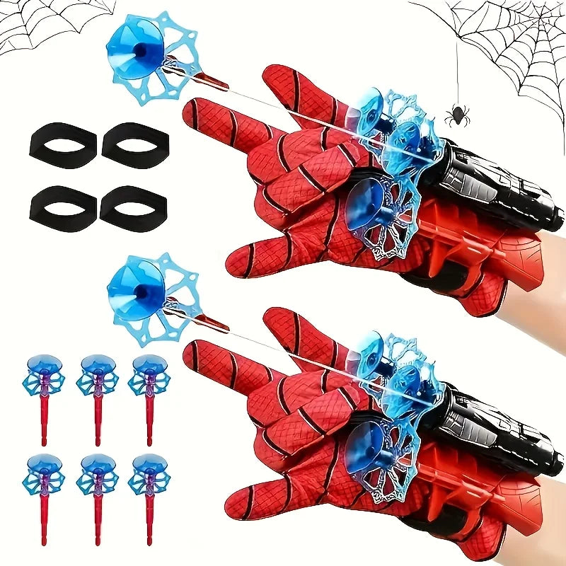 Spider Launcher Toy Set with Wrist Accessory