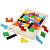 Colorful Wooden Tangram Puzzle – Educational Geometric Shape Toy