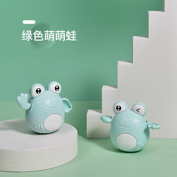 Spring-Powered Bath Toys for Kids – Cute Turtle, Duck, and Whale Water Toys