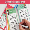 Multiplication Chart Flash Cards for Kids – Self-Checking Math Learning Tool