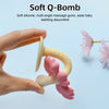 Flower-Shaped Silicone Baby Teether with Stand