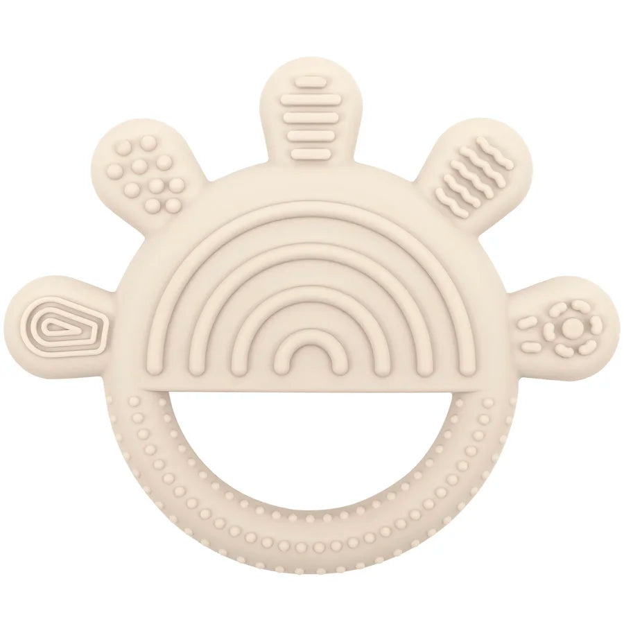 BPA-Free Silicone Baby Teether Ring