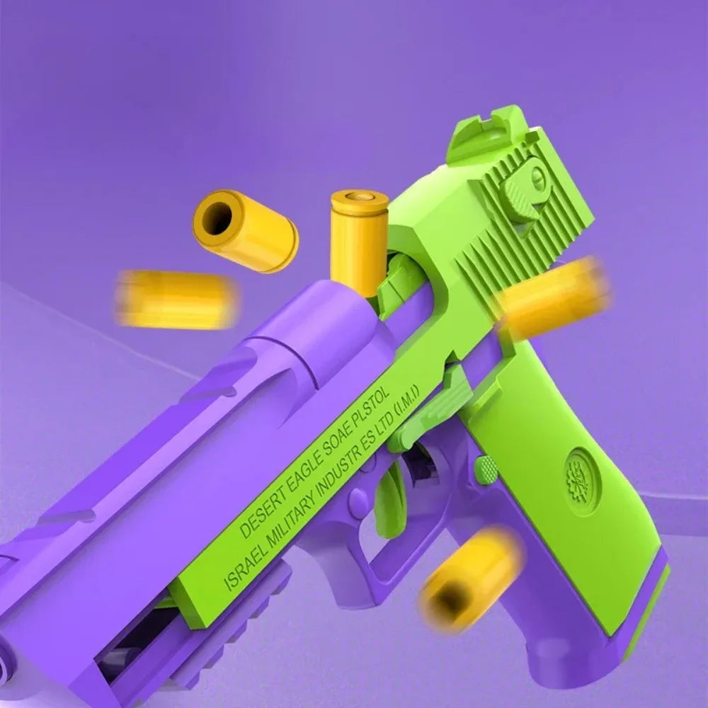 Reusable Toy Gun Shells and Bullets for M1911, SIG17 & USP Models
