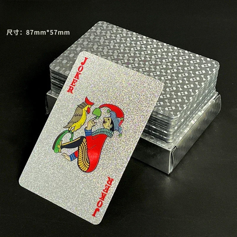 24K Gold Metallic Waterproof Playing Cards