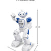 Interactive Dancing Robot with Remote Control and Gesture Sensing