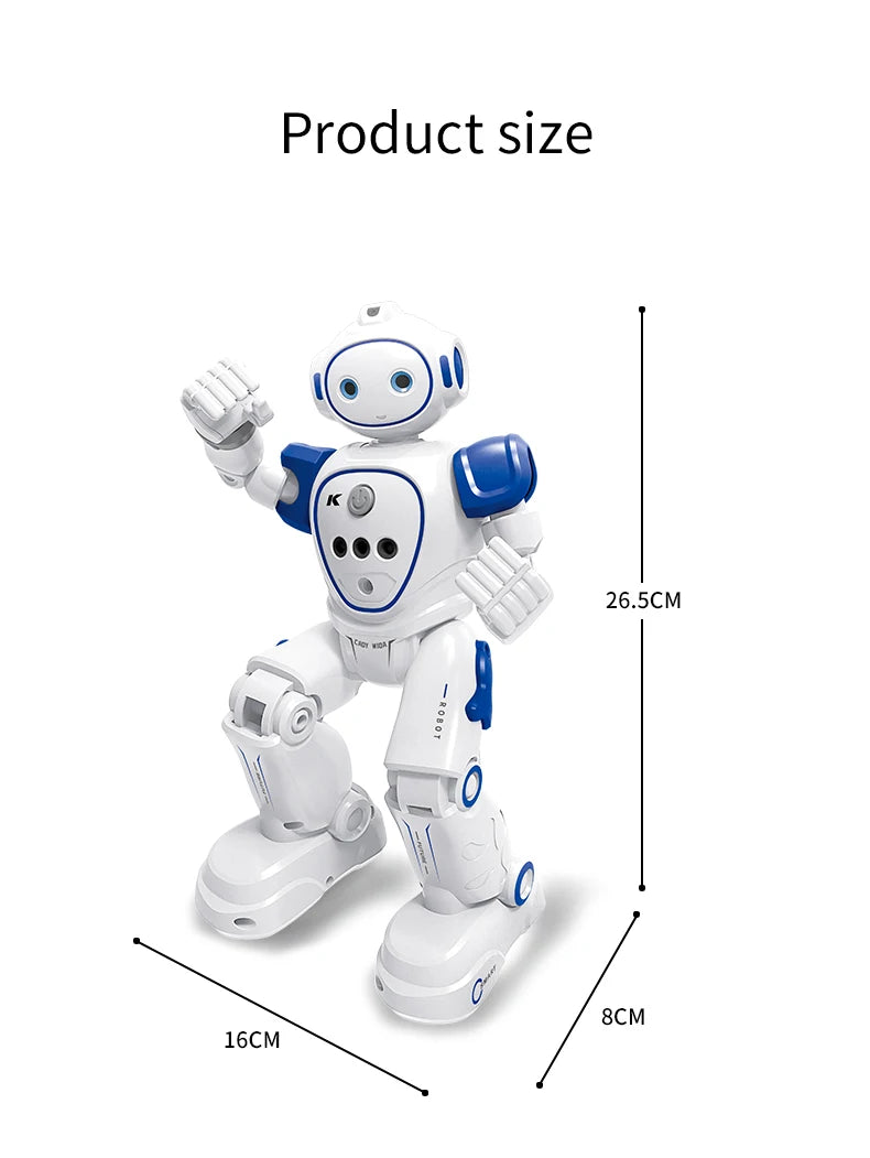 Interactive Dancing Robot with Remote Control and Gesture Sensing