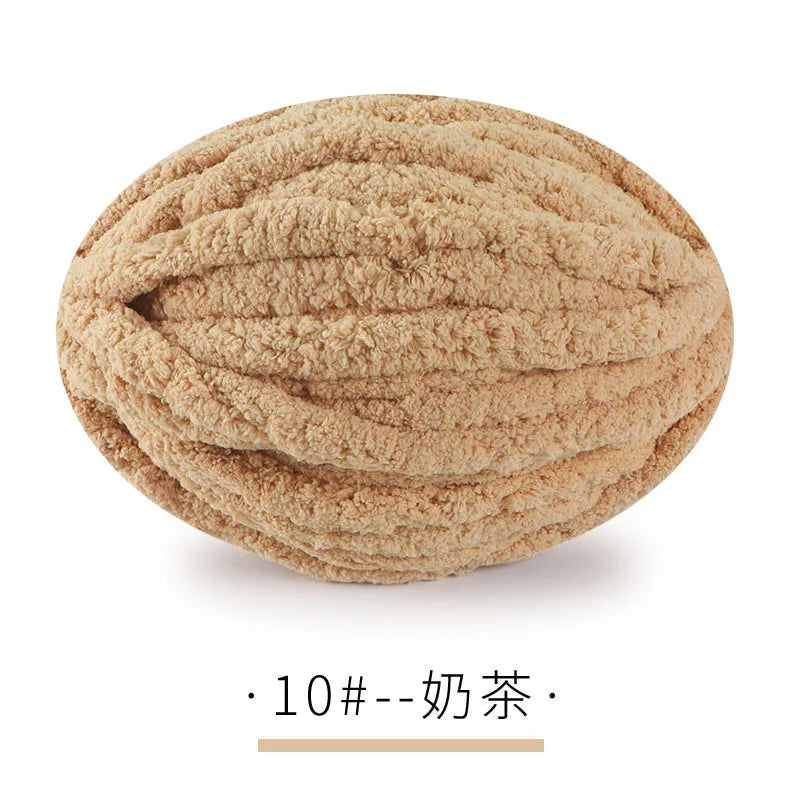 Chunky Chenille Yarn for Knitting and Crochet