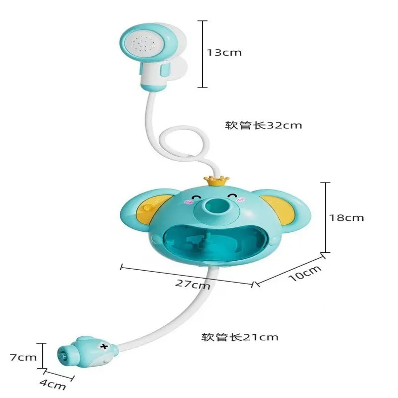 Elephant Bubble Blower Shower Toy for Kids