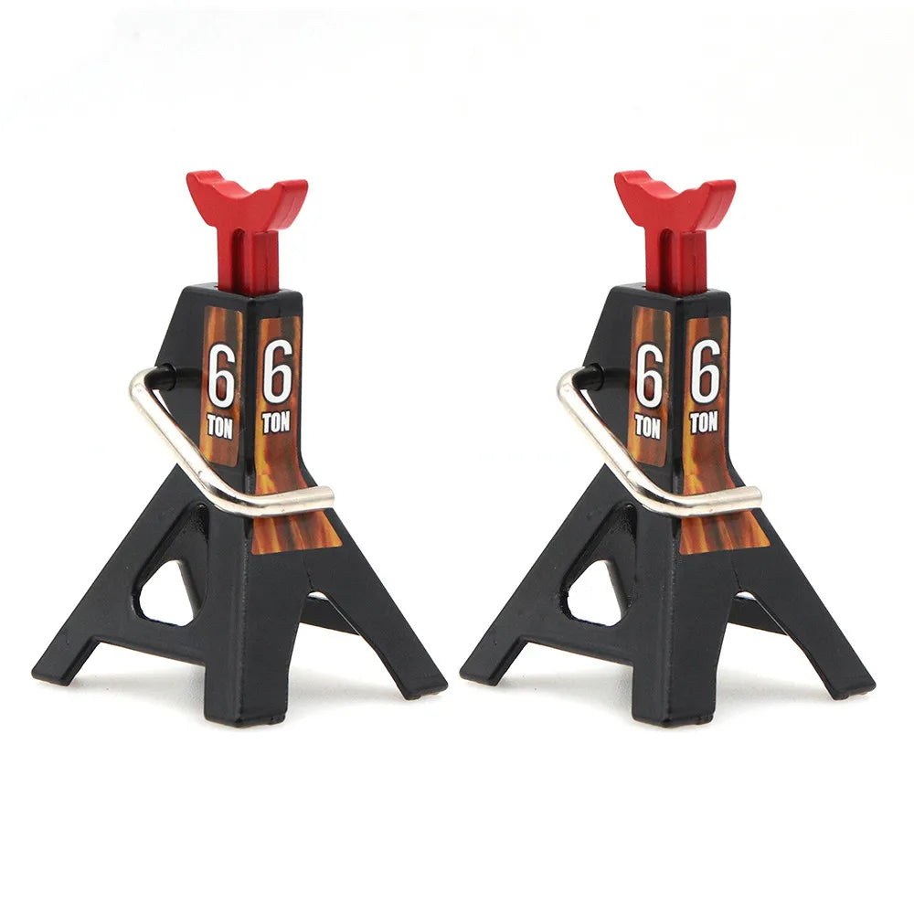 6-Ton Metal Jack Stands for 1/10 Scale RC Crawlers and Trucks