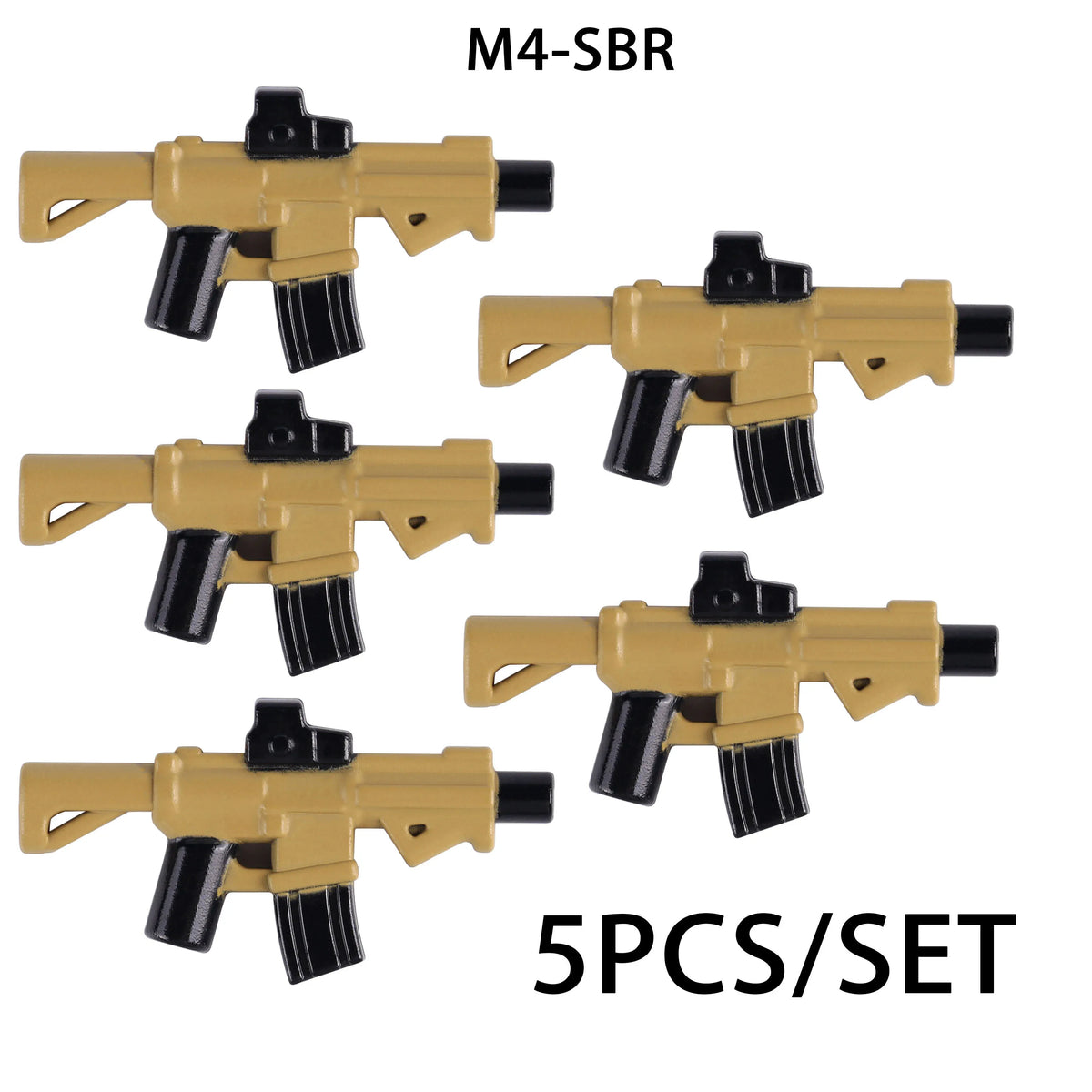 SWAT Soldier Accessories Building Block Set with Laptop and Weapons