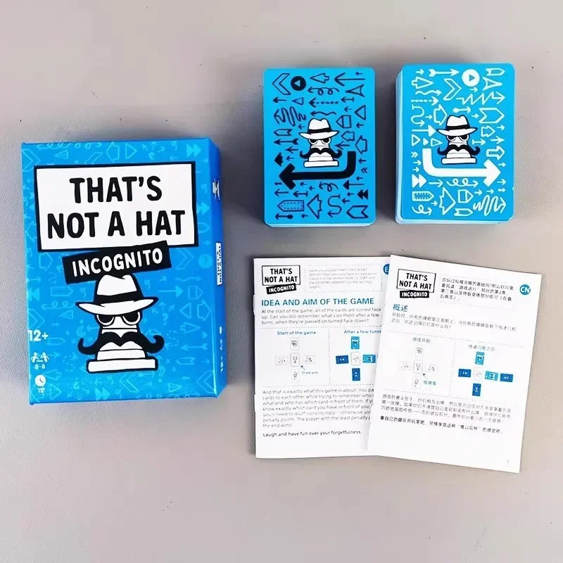 That's Not a Hat Party Card Game Set with Expansion