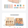 Wooden Color Shape Sorter with Drawer Box – Montessori Learning Toy