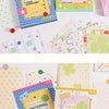 Decorative Wave & Line Memo Paper Pack for Journaling and Scrapbooking
