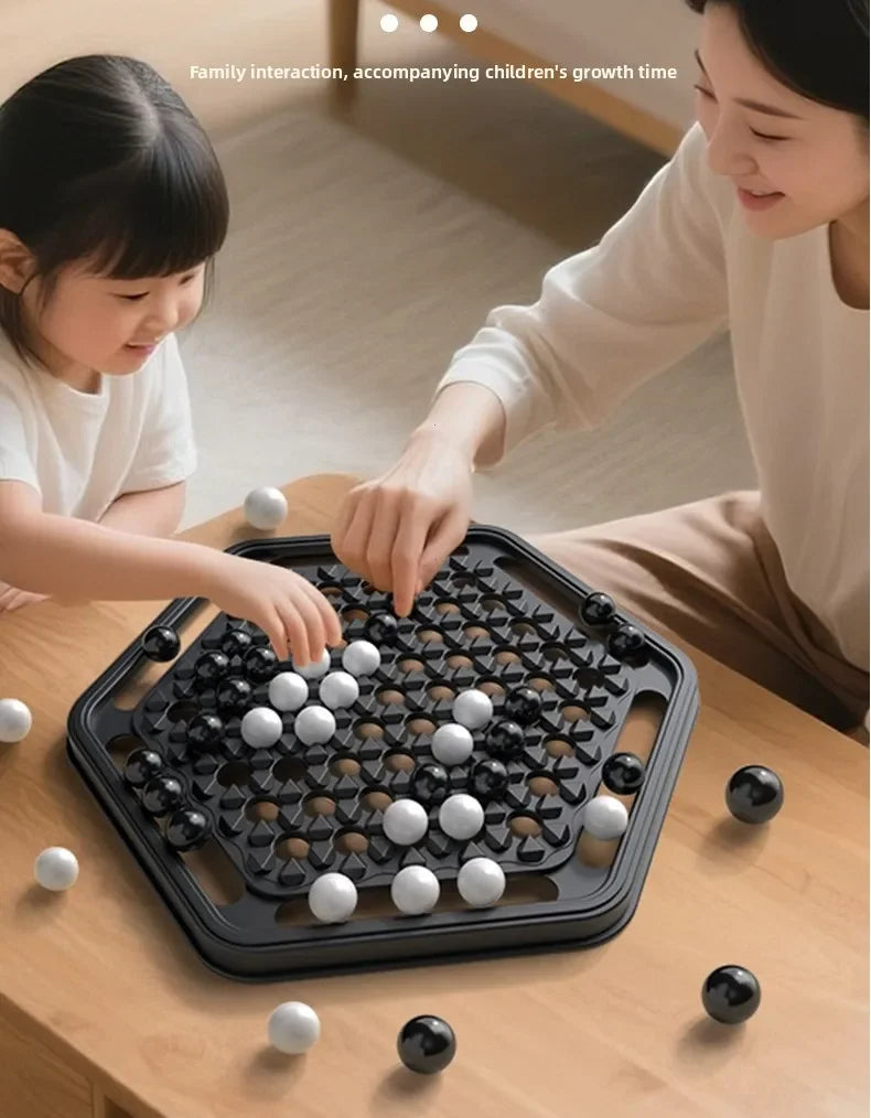 Push Chess Strategy Board Game for Family Fun