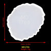 Flower-Shaped Silicone Coaster Mold for Epoxy Resin DIY