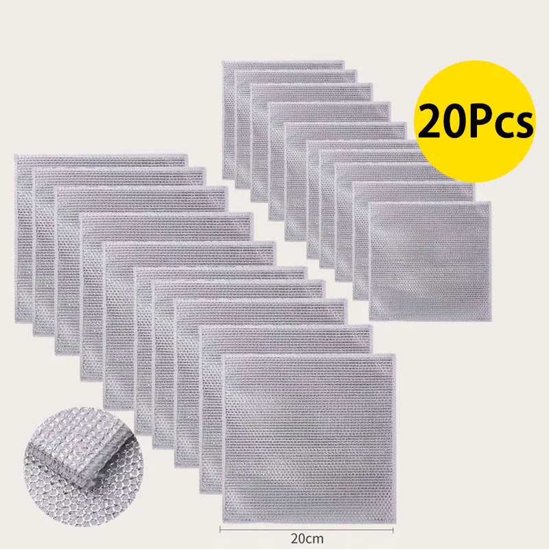Non-Scratch Reusable Cleaning Pads for Pots, Pans & Surfaces